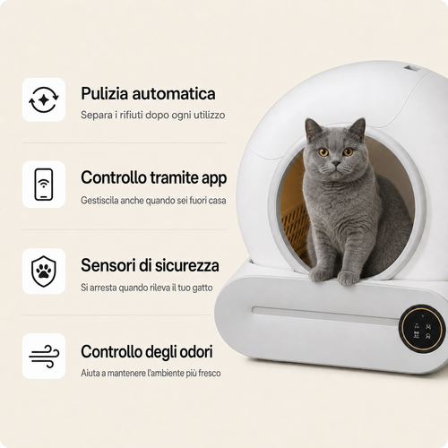 Lettiera Autopulente