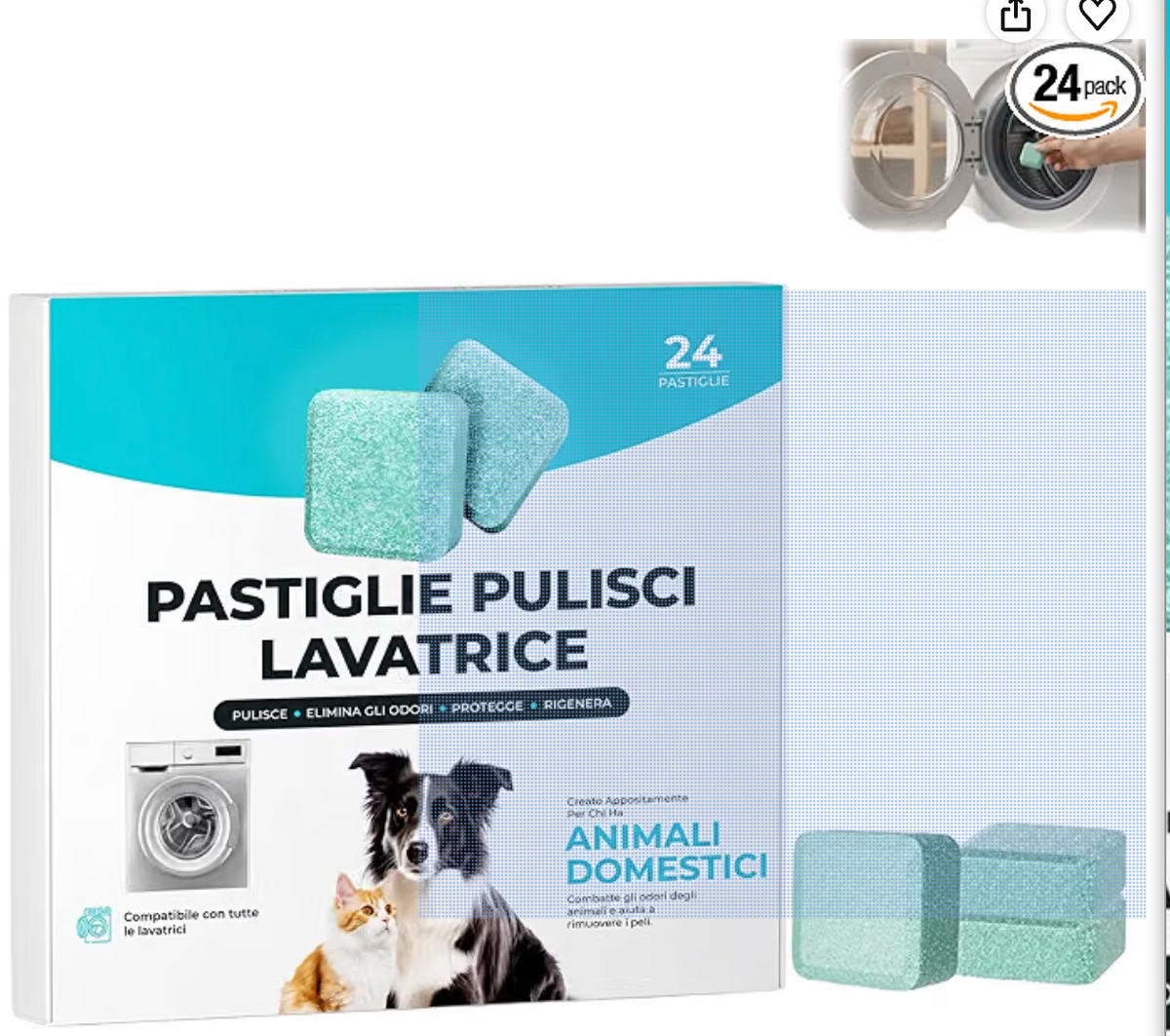 Pastiglie Pulisci Lavatrice